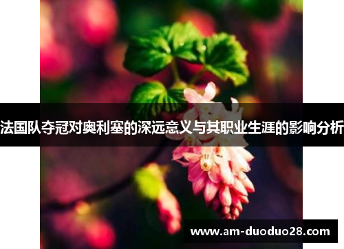 法国队夺冠对奥利塞的深远意义与其职业生涯的影响分析 法国队夺冠对奥利塞的深远意义与其职业生涯的影响分析